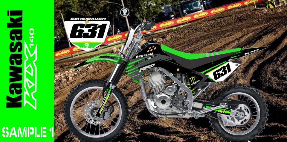 Kawasaki KLX 140 Full Kit, Sample Number: 1