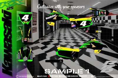 Kawasaki KX125 KX250 Full Kit