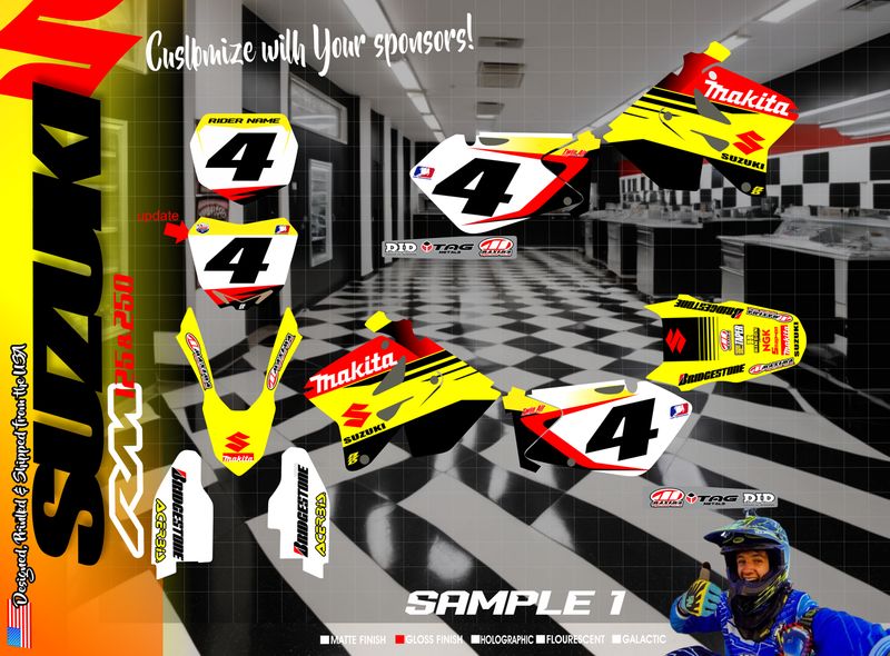 Suzuki RM125 RM250 Full Kit