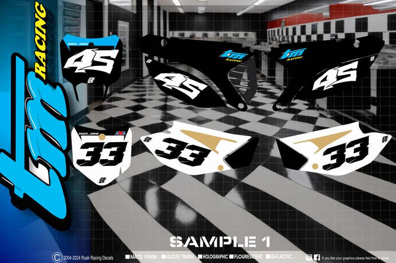 TM TM125 TM144 TM250 TM250f TM450f Number Kit