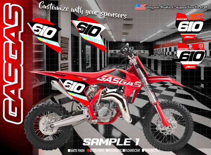 GASGAS MC50 &amp; MC-E Number Kit