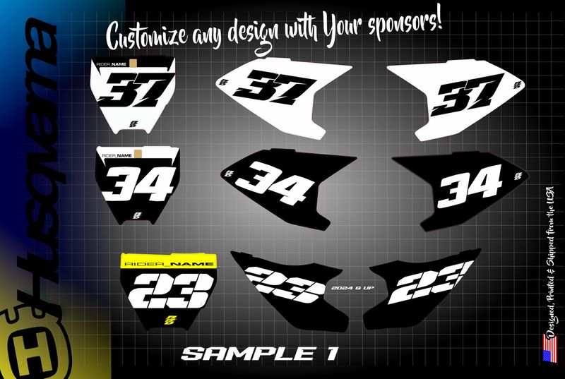 Husqvarna TC65 Number Kit