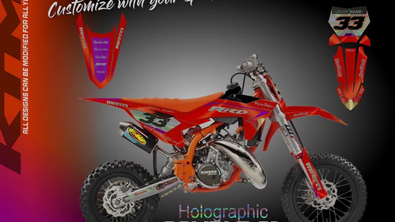 KTM SX50 &amp; SX-E 5 Full Graphic Kit