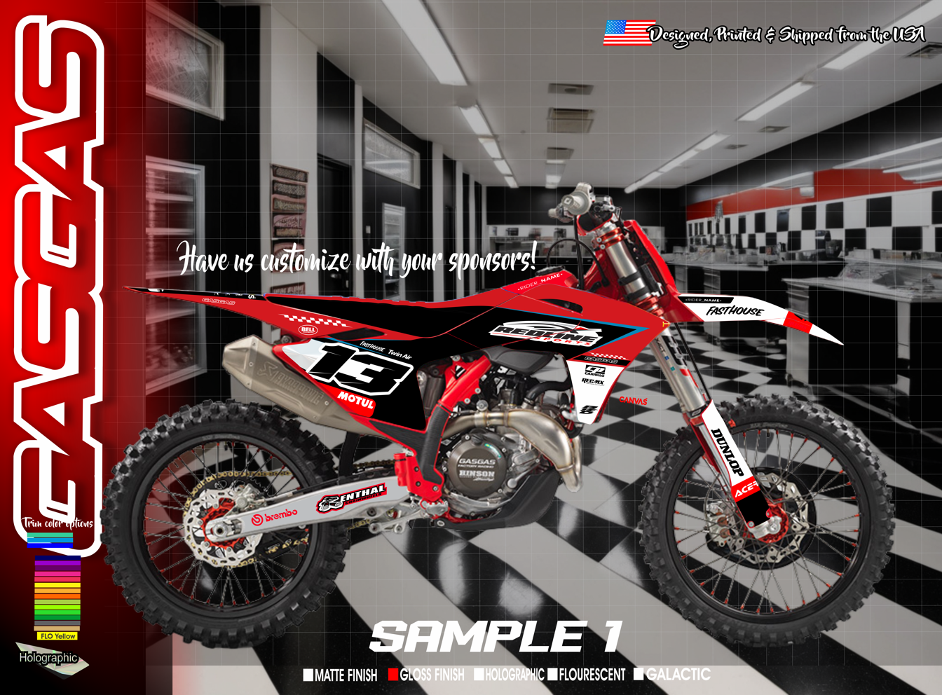 GASGAS MC 125 250 MC250f MC450f  Full Kit