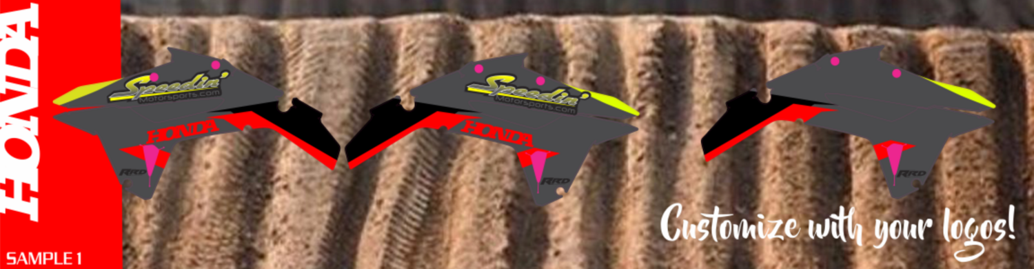 Custom Radiator/Tank Shrouds Honda