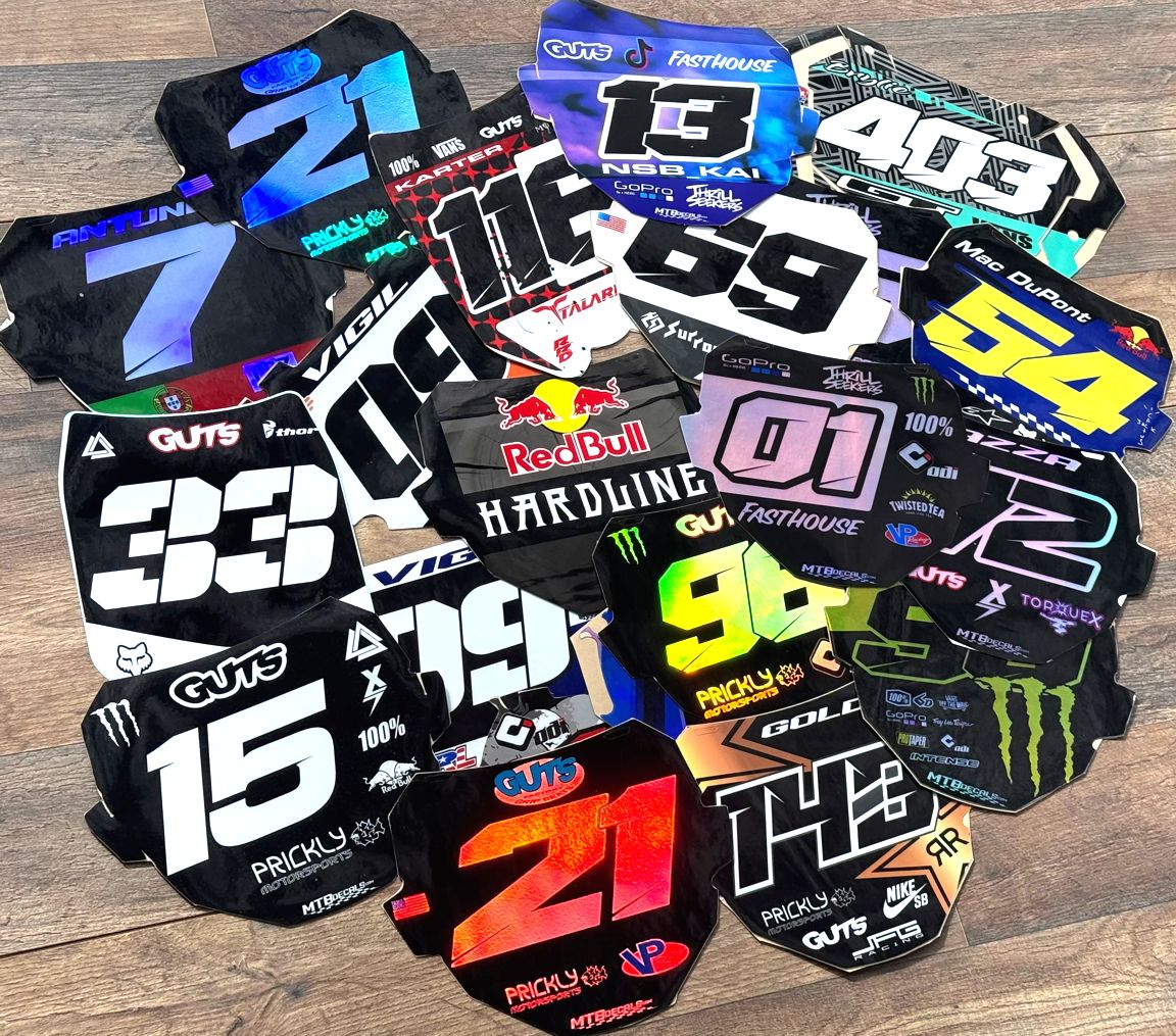 MTB Custom ODI DH Plate Decal