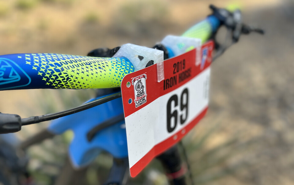 Mtb Race Plate Holder