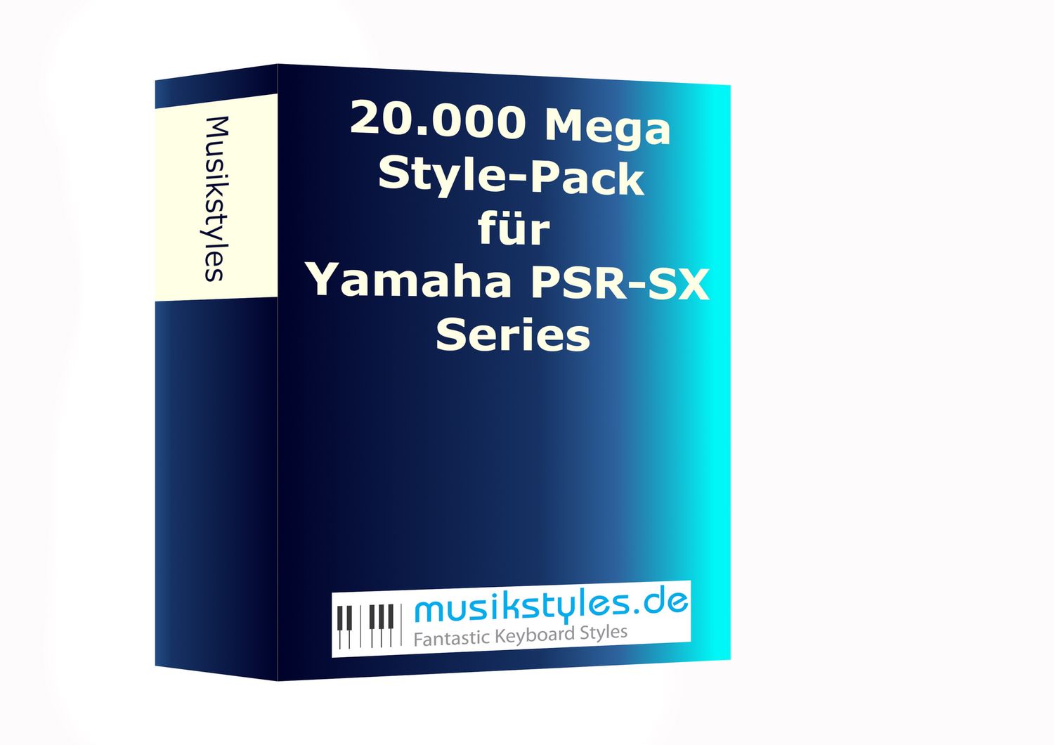 20000 Mega Styles Yamaha PSR-SX600, PSR-SX700 & PSR-SX900