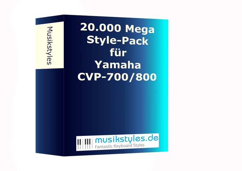 20000 Mega Styles Yamaha CVP-700/800 Series (Modell wählen)