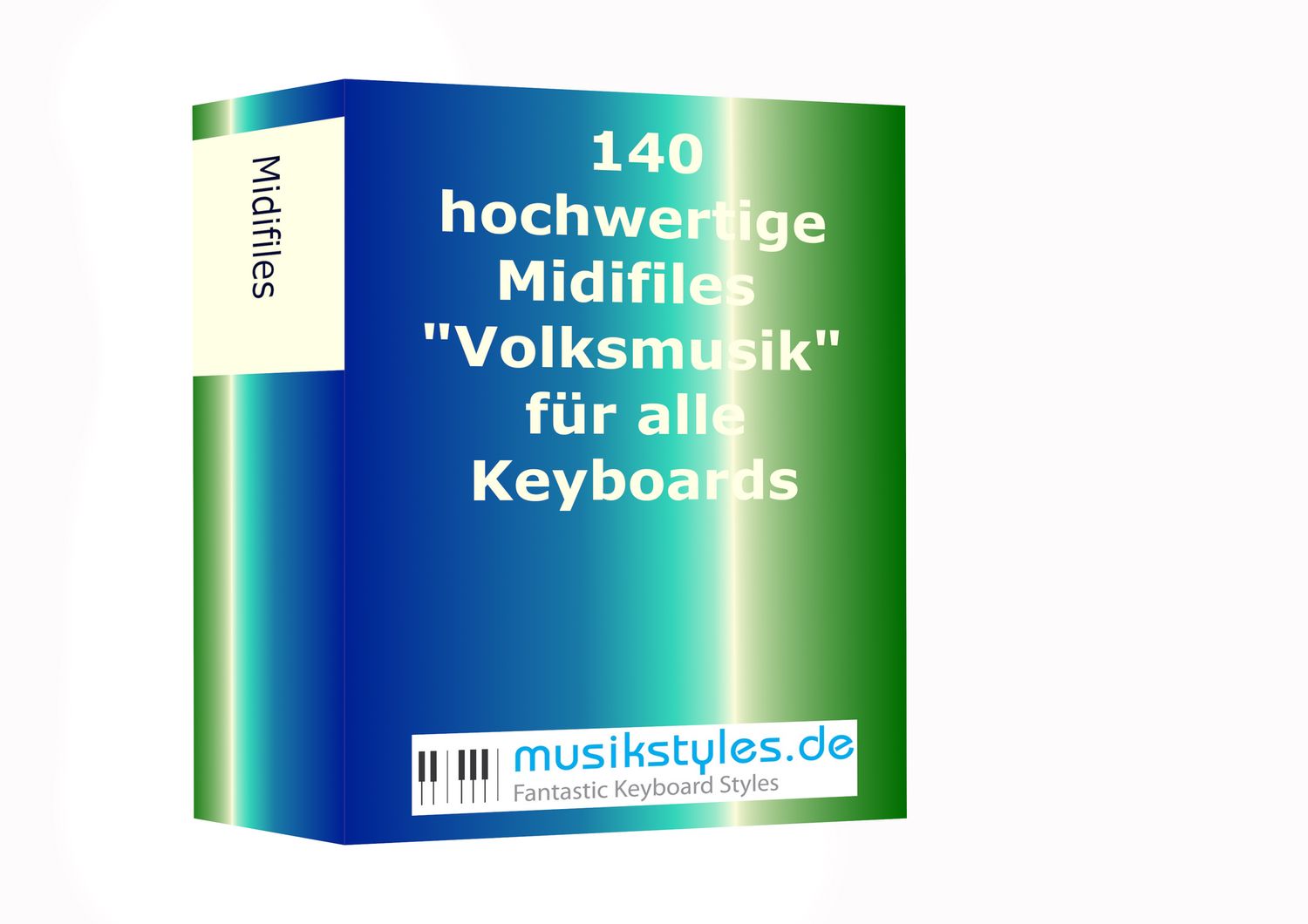 140 hochwertige Midifiles "Volksmusik"
