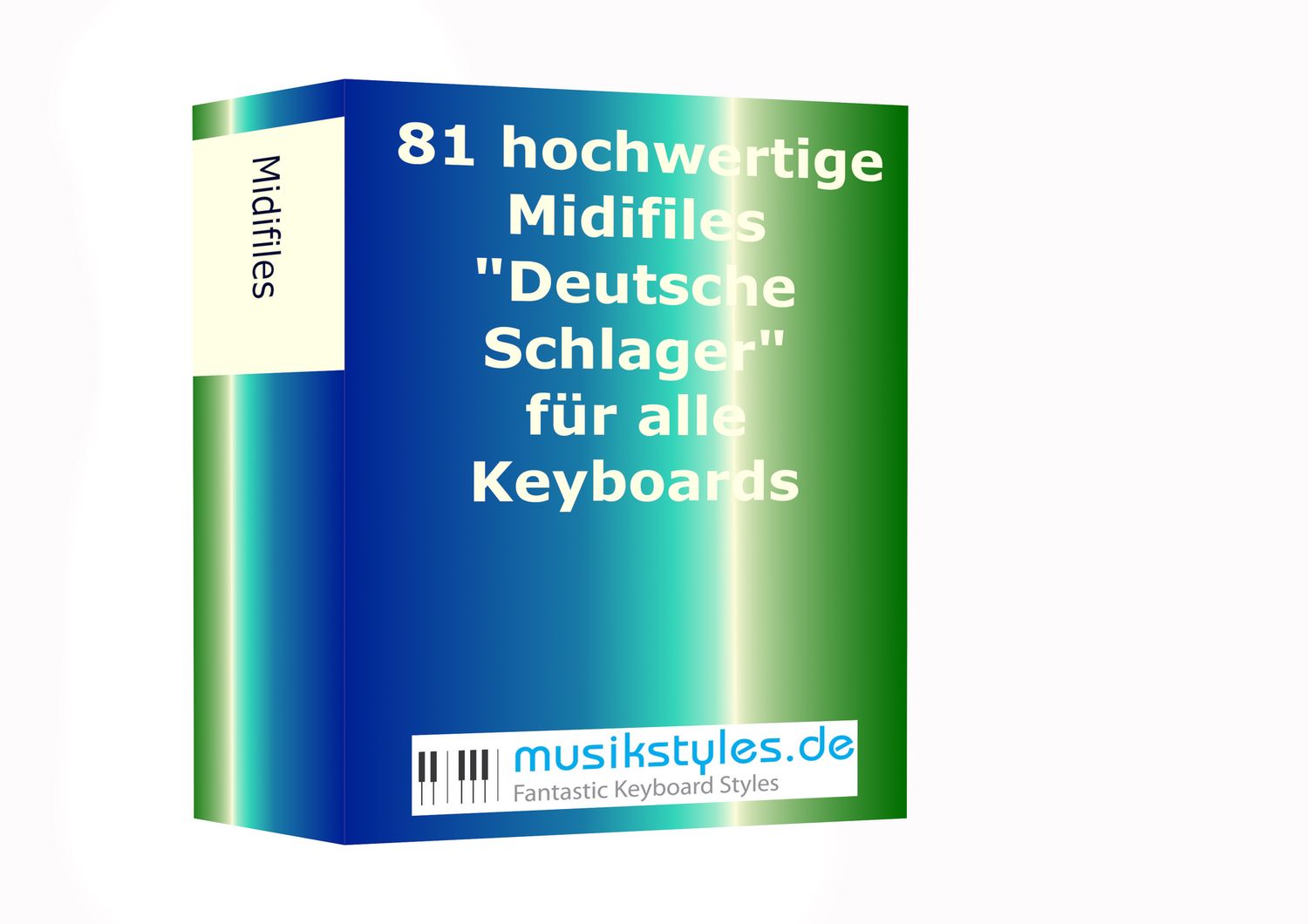 81 hochwertige Midifiles "Deutsche Schlager"