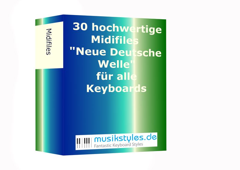 30 hochwertige Midifiles  30 hochwertige Midifiles "Neue Deutsche Welle (NDW)"