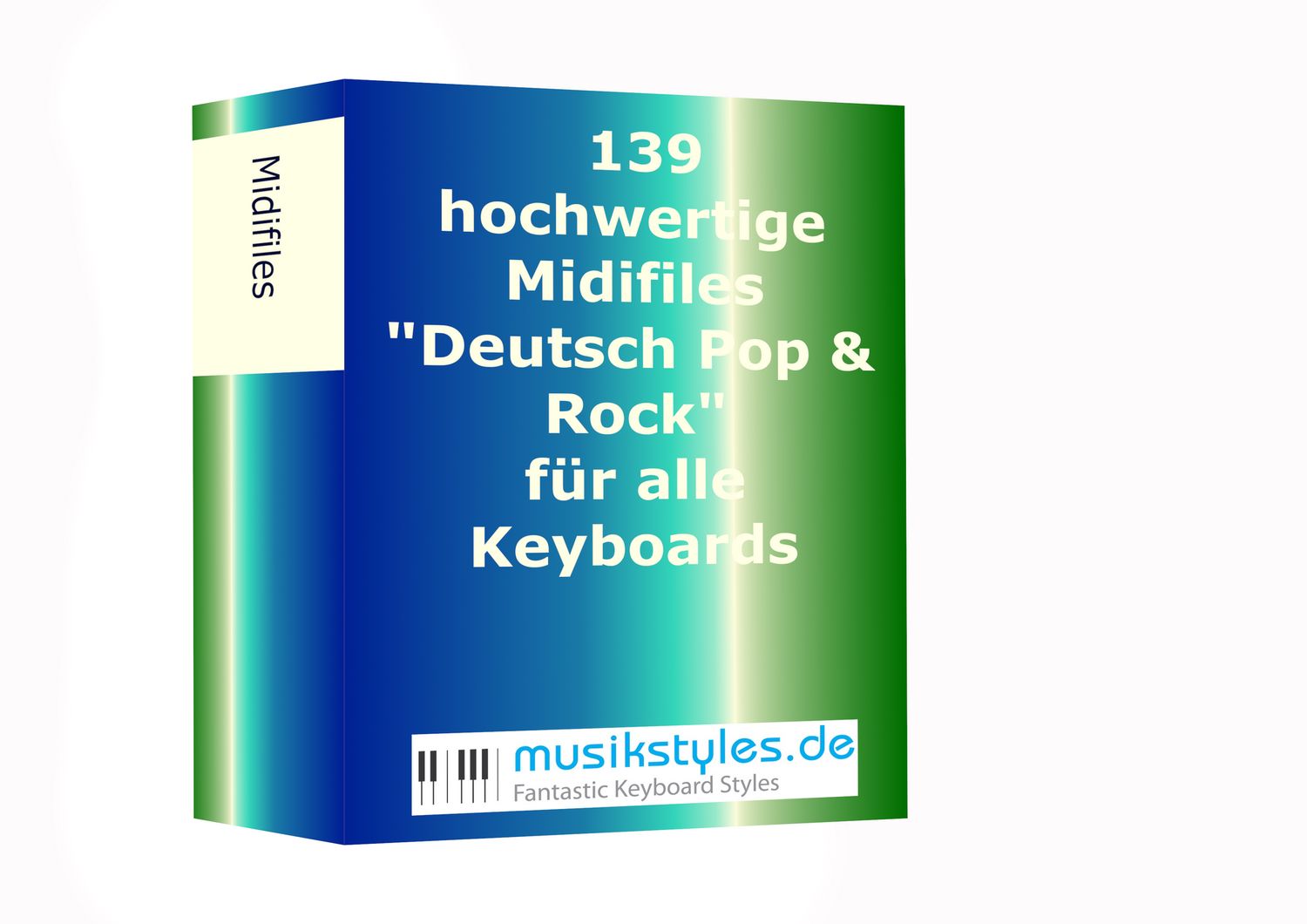 139 hochwertige Midifiles "Deutsch Pop & Rock"