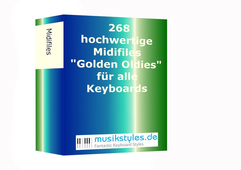 268 hochwertige Midifiles  268 hochwertige Midifiles "Golden Oldies"