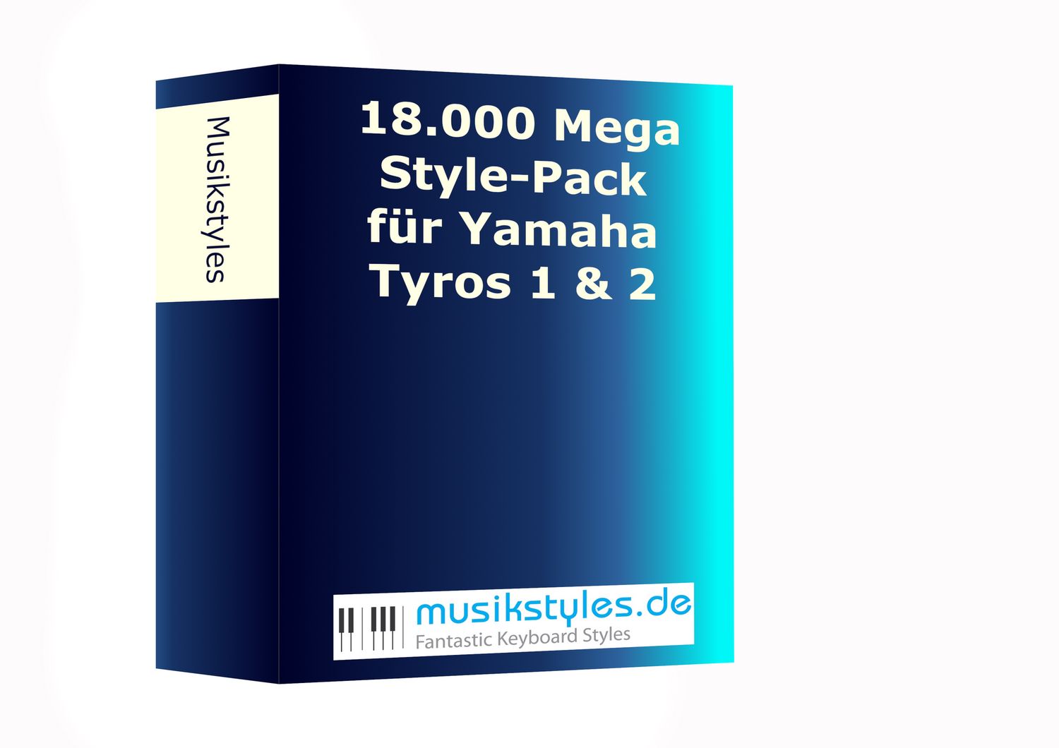 18000 Mega Styles Yamaha Tyros 1 & 2