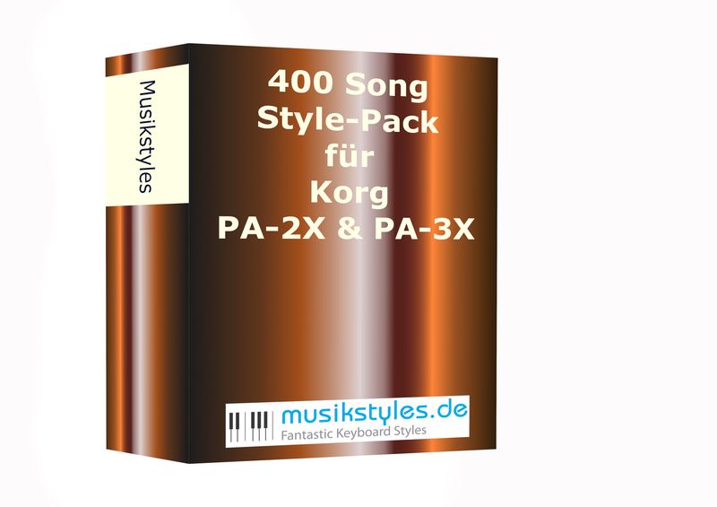 400 Song Styles Korg PA-2X & PA-3X 400 Song Styles Korg PA-2X & PA-3X