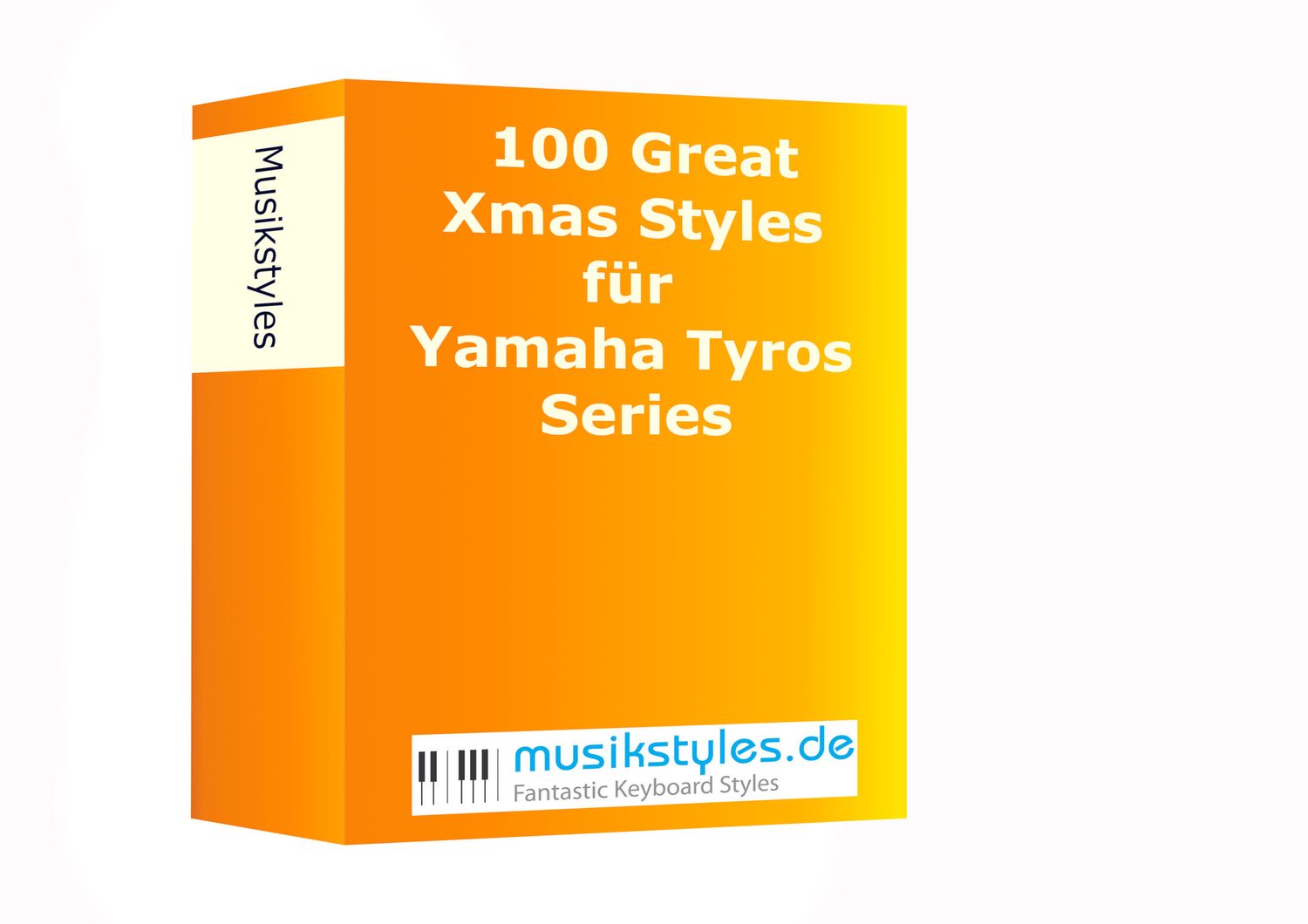 100 Great Xmas Styles Yamaha Tyros Series (Modell wählen)