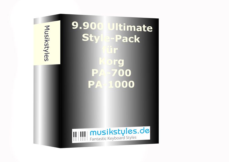 9900 Ultimate Styles Korg PA-700 & PA-1000 9900 Ultimate Styles Korg PA-700 & PA-1000