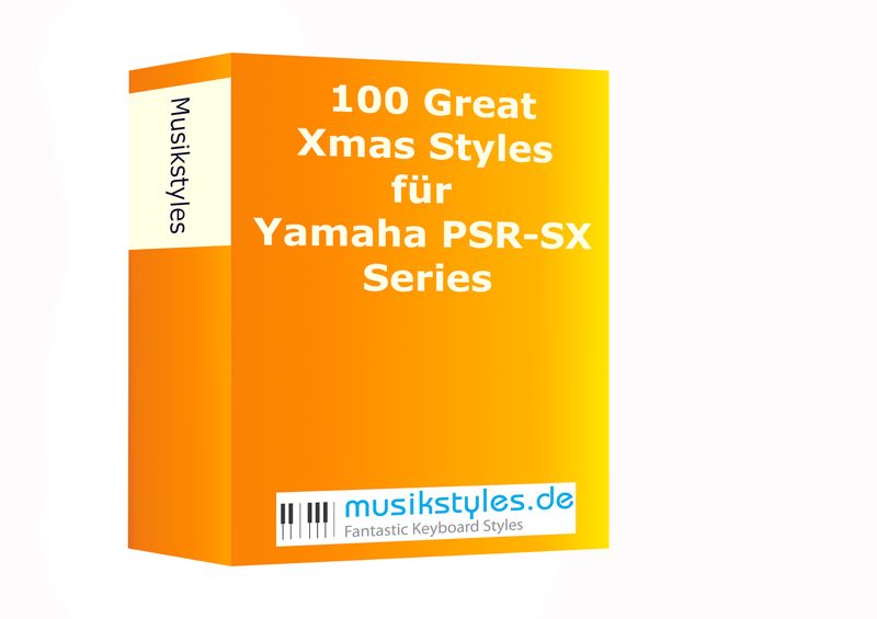 100 Great Xmas Styles Yamaha PSR-SX620, PSR-SX720 & PSR-SX920 100 Great Xmas Styles Yamaha PSR-SX620, PSR-SX720 & PSR-SX920