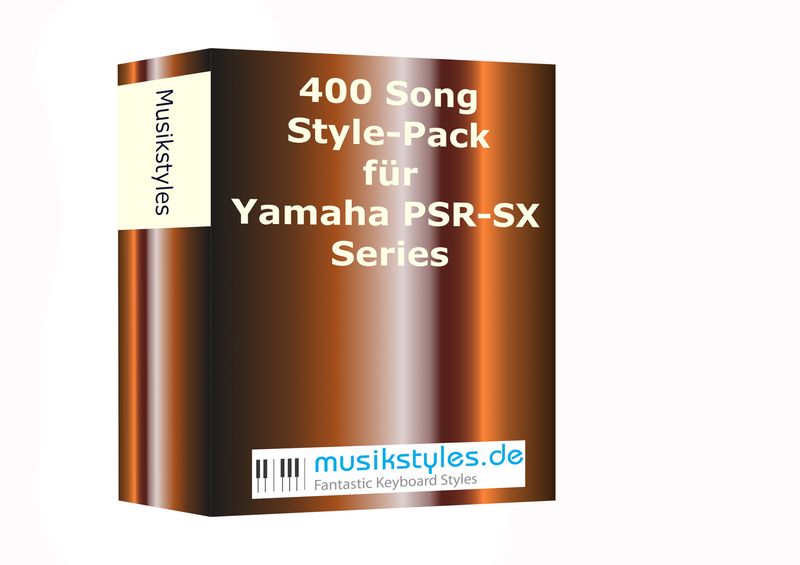400 Song Styles Yamaha PSR-SX620, PSR-SX720 & PSR-SX920