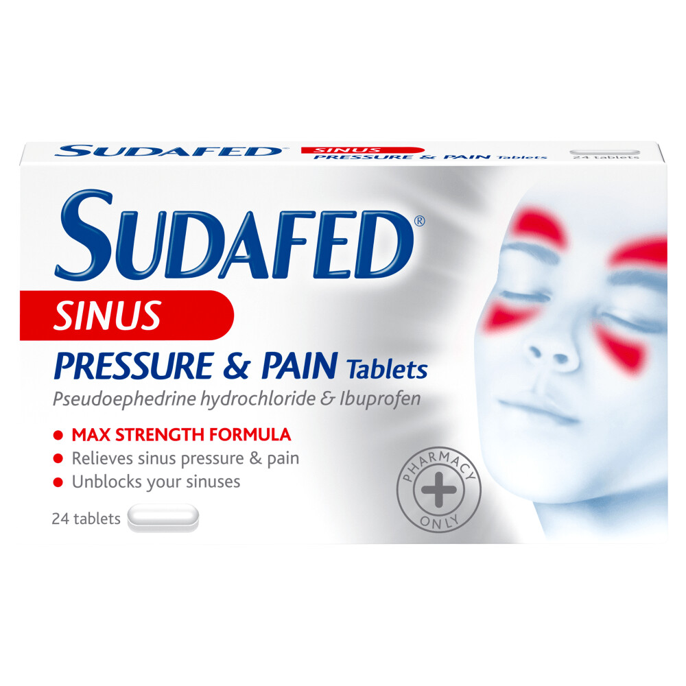 Sudafed Sinus Pressure & Pain 200mg/30mg