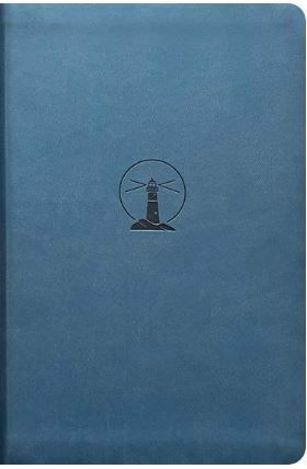 HelpFinder Bible - Harbor Blue Leatherlike