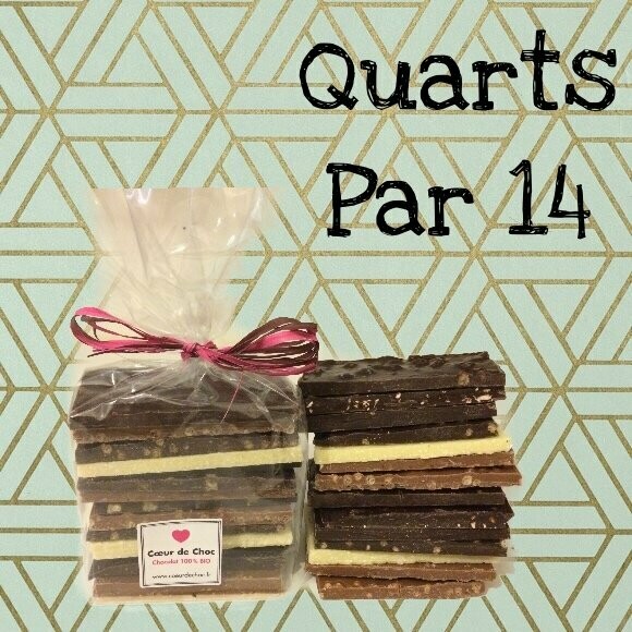 SACHET DE 14 QUARTS DE TABLETTE - 280g