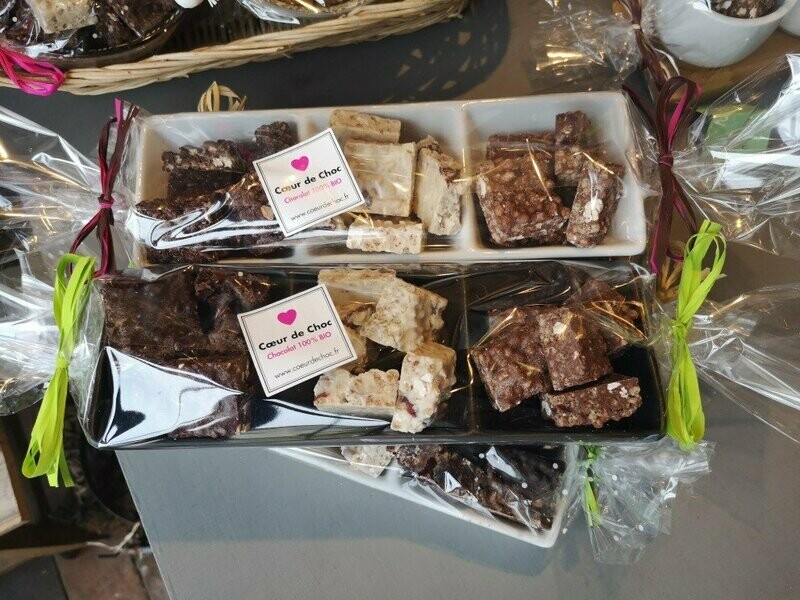 TRIO ROCHERS Moyen - 250g de chocolat