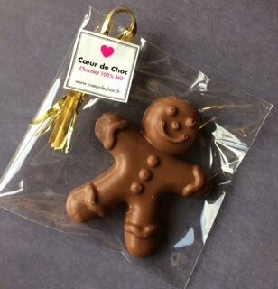 NOEL Ginger Man chocolat lait - LOT DE 5 + 1 offert NOEL Ginger Man chocolat lait - LOT DE 5 + 1 offert