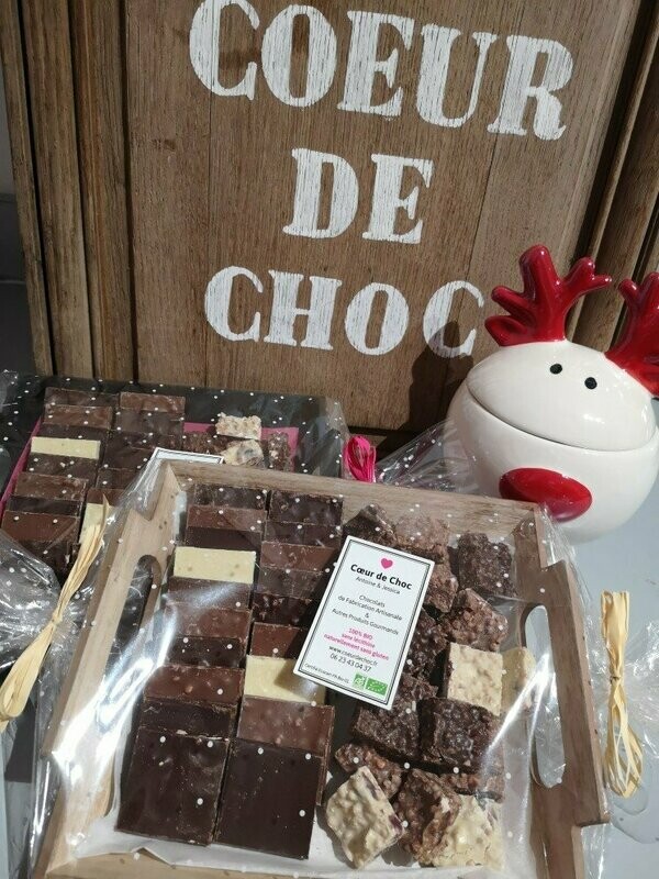 Plateau Rochers et Carrés - 450g