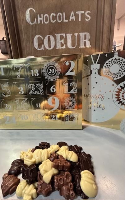 NOEL CALENDRIER DE L'AVENT Or 2 personnes NOEL CALENDRIER DE L'AVENT Or 2 personnes