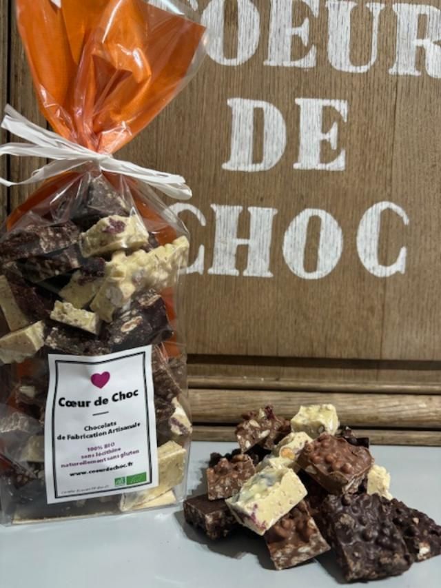 ROCHERS MELANGE NOIR, LAIT et BLANC 400g