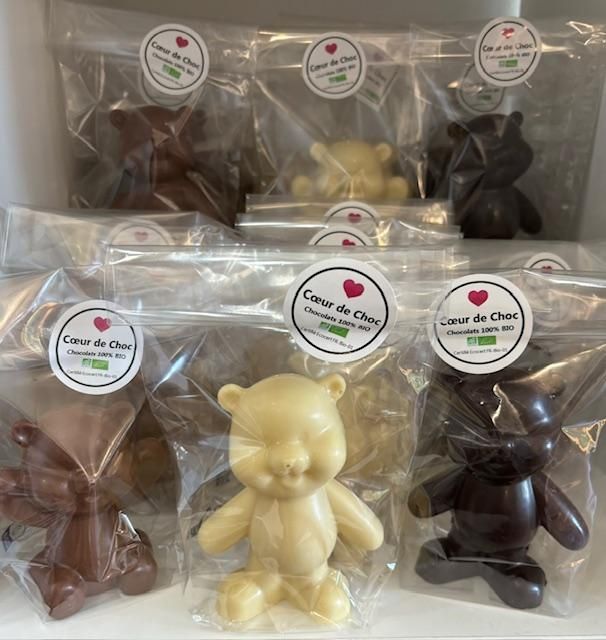 Ourson chocolat lait - 50g