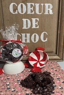 NOEL Bol Bonbon en porcelaine 100g chocolat noir NOEL Bol Bonbon en porcelaine 100g chocolat noir
