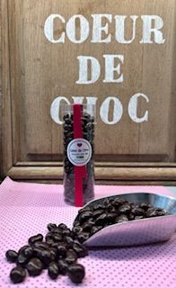 Raisins secs enrobés de chocolat noir 200g