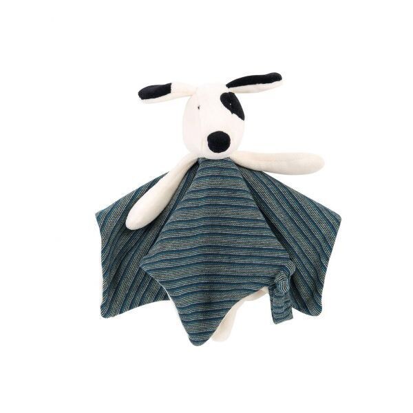Doudou plat Julius le chien - La Grande Famille - Moulin Roty