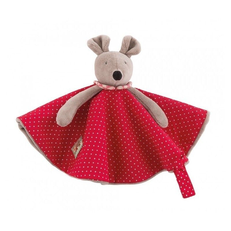 Doudou plat Nini la souris - La Grande Famille - Moulin Roty