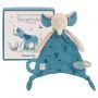 Doudou attache tétine éléphant "Sous mon Baobab- Moulin Roty