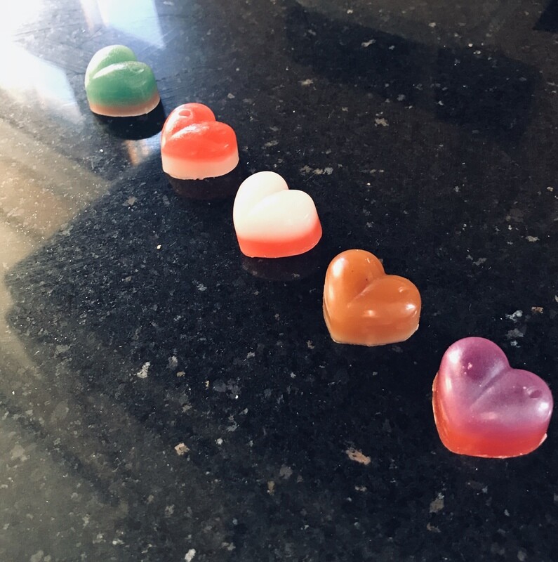 Wax melt sample box