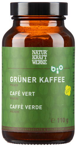 GRÜNER KAFFEE PULVER 110 G BIO/KBA