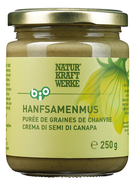 HANFSAMENMUS 250 G BIO/KBA
