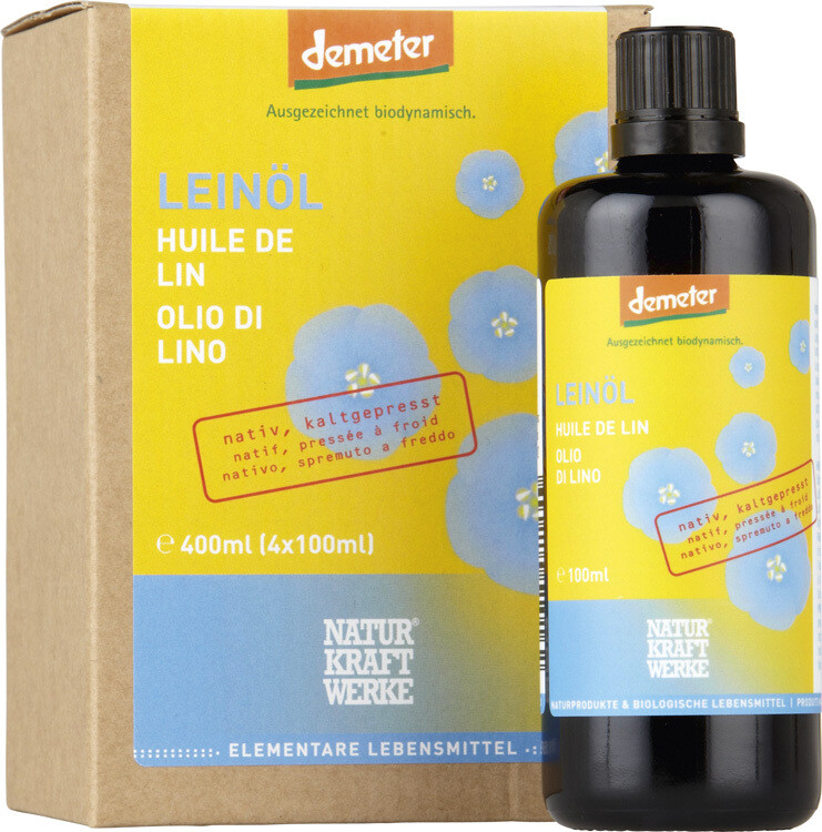 LEINÖL 4 X 100 ML DEMETER