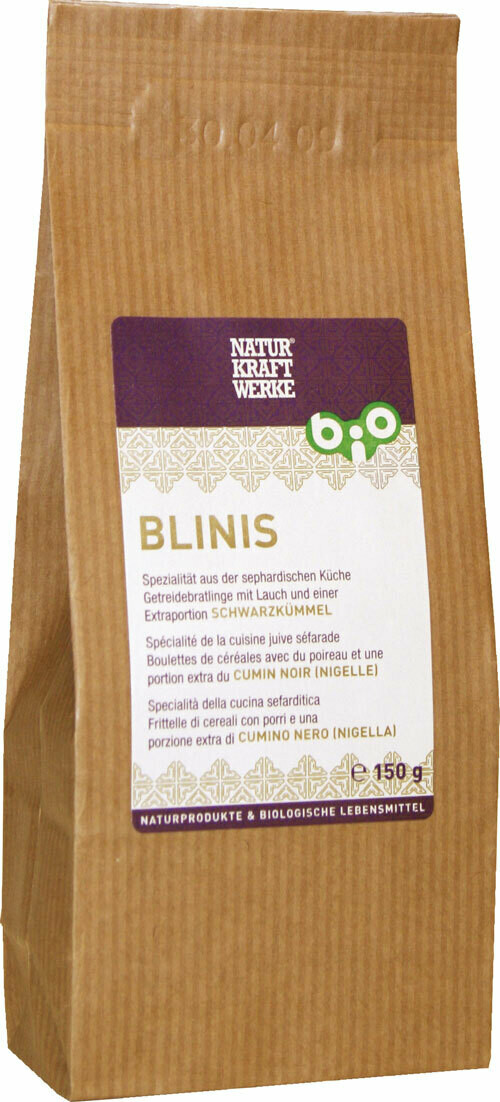 BLINIS 150 G BIO/KBA VEGAN