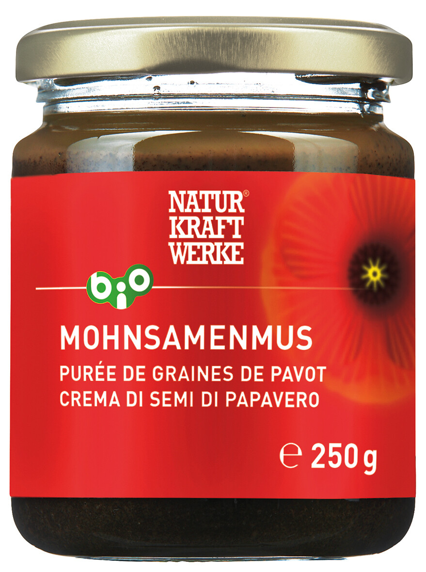 MOHNSAMENMUS 250 G BIO/KBA