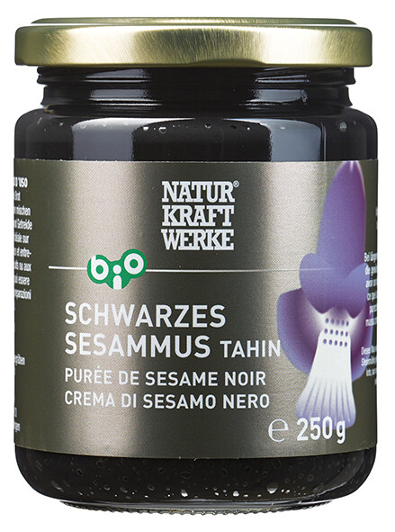 SCHWARZES SESAMMUS TAHIN 250 G BIO/KBA