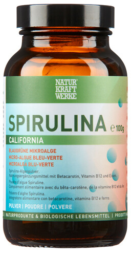 SPIRULINA CALIFORNIA 100 G PULVER