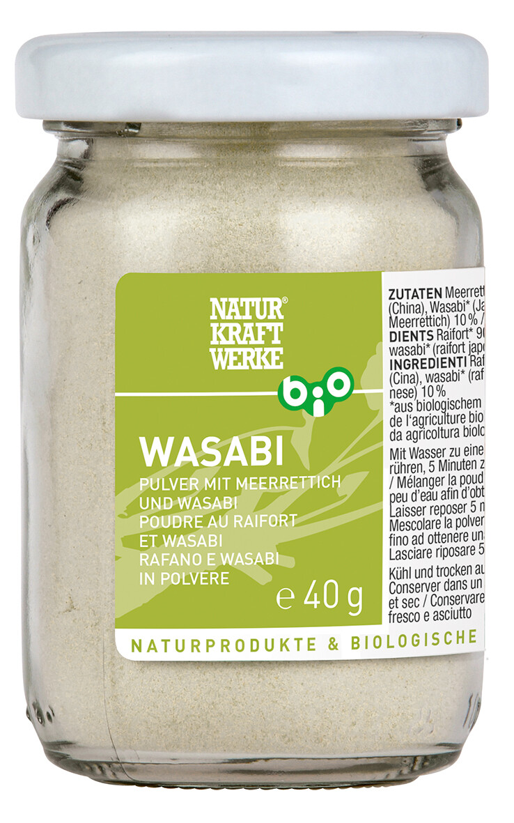 WASABI PULVER 40 G BIO/KBA