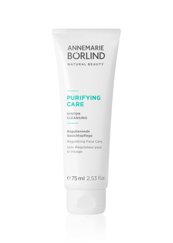 PURIFYING CARE SYSTEM CLEANSING Regulierende Gesichtspflege Annemarie Börlind