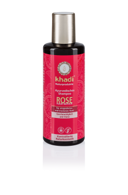 Khadi AYURVEDISCHES SHAMPOO ROSE