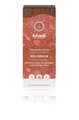 Khadi PFLANZEN HAARFARBEHELL BRAUN